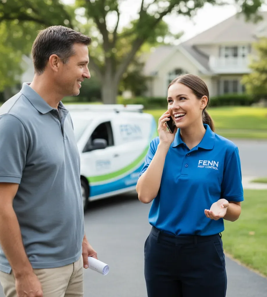 Fenn Pest Control customer support in Toney
